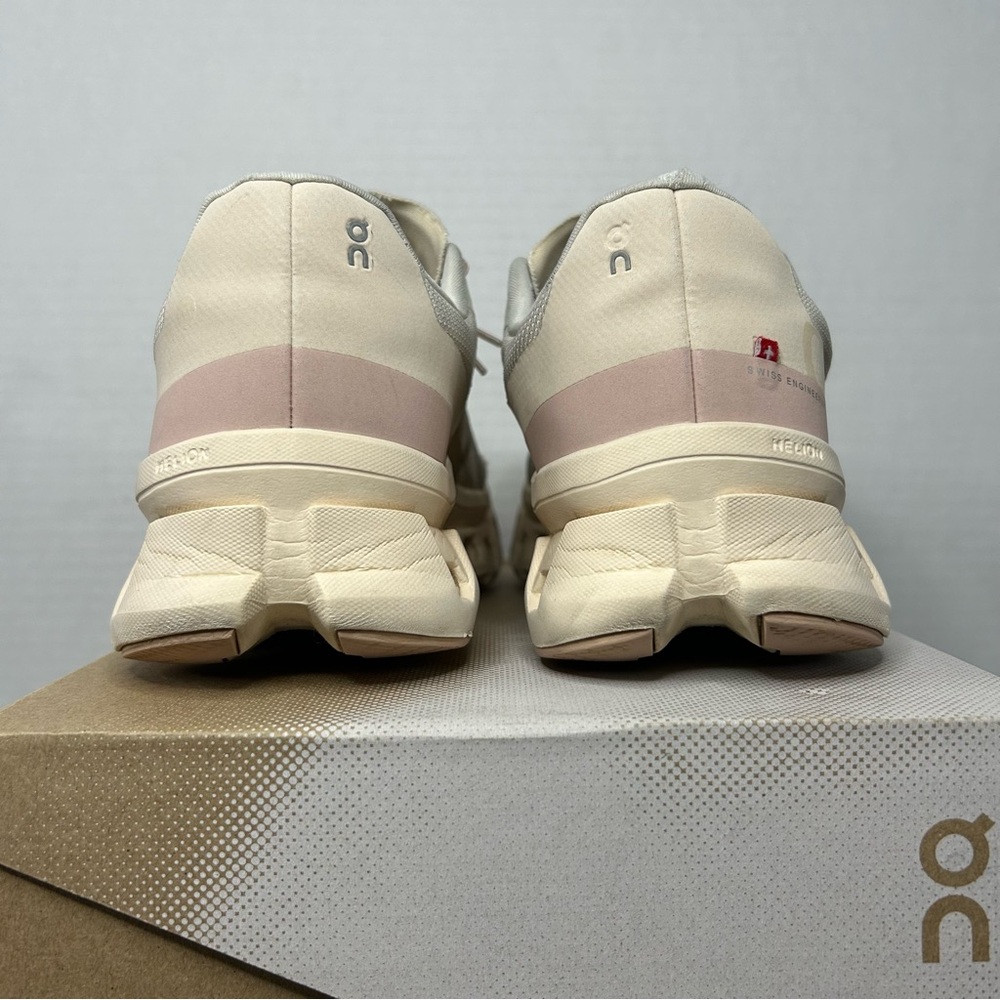 On Running Cloudmonster Moon Fawn Women Size 10 - Picture 3 of 10